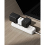 Baseus Vreckový nabíjací adaptér s portami USB-C / USB-A - 20W - biely