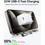 Baseus Palm nabíjací adaptér s portom USB-C - 20W - biely