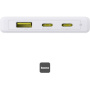 Baseus PicoGo powerbanka s portami 2x USB-C / USB-A - 10 000 mAh - biela