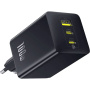 Baseus EnerFill FE11 rýchlonabíjací adaptér s portami 2x USB-C / USB-A - 100W - čierny