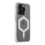 Tactical MagForce šesťuholníkový odolný kryt s MagSafe pre iPhone 15 Pro - biely