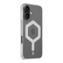 Tactical MagForce Hexagon odolný kryt s MagSafe pre iPhone 16 - biely