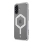 Tactical MagForce Hexagónový odolný kryt s MagSafe pre iPhone 17 - biely