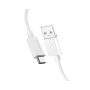 Spigen Essential nabíjací a dátový kábel - USB-A na USB-C - 2 m - biely