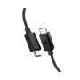 Spigen Základný 60W nabíjací a dátový kábel - USB-C na USB-C - 2 m - čierny