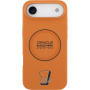 Oracle Red Bull Racing Modrý krúžok silikónový kryt s MagSafe pre iPhone Air - oranžový