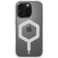 Tactical MagForce šesťuholníkový odolný kryt s MagSafe pre iPhone 16 Pro Max - biely