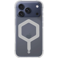 Tactical MagForce Hexagon odolný kryt s MagSafe pre iPhone 17 Pro - biely