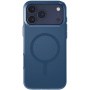 UNIQ MagClick Clario kryt s MagSafe pre iPhone 17 Pro - tmavomodrý
