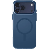 UNIQ MagClick Clario kryt s MagSafe pre iPhone 17 Pro Max - tmavomodrý