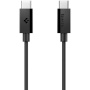 Spigen Základný 60W nabíjací a dátový kábel - USB-C na USB-C - 1 m - čierny