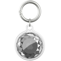 Transparentný obal s diamantovým efektom pre AirTag 1 / 2 - číry