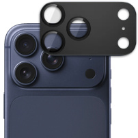 Spigen GLAS.tR EZ Fit Optik Pro XL ochranné sklo na objektív fotoaparátu pre iPhone 17 Pro - čierne