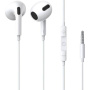 Baseus Encok H17 slúchadlá s 3,5 mm jack konektorom - biela