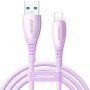 JOYROOM S-A59 nabíjací a dátový kábel - USB-A na Lightning - 1,2 m - fialový