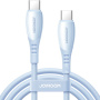 JOYROOM S-A59 nabíjací a dátový kábel - USB-C na USB-C - 1,2 m - modrý