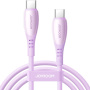 JOYROOM S-A59 nabíjací a dátový kábel - USB-C na USB-C - 1,2 m - fialový