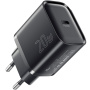 ESSAGER ES-CD53 rýchlonabíjací adaptér s portom USB-C - 20W - čierny
