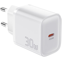 ESSAGER ES-CD52 rýchlonabíjací adaptér s portom USB-C - 30W - biely