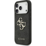 Guess 4G Metal Logo kryt pre iPhone 17 Pro - sivý