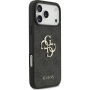 Guess 4G Metal Logo kryt pre iPhone 17 Pro Max - sivý