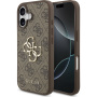 Guess 4G Metal Logo kryt pre iPhone 17 - hnedý