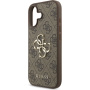 Guess 4G Metal Logo kryt pre iPhone 17 - hnedý