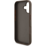 Guess 4G Metal Logo kryt pre iPhone 17 - hnedý