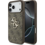 Guess 4G Metal Logo kryt pre iPhone 17 Pro Max - hnedý