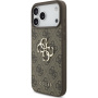 Guess 4G Metal Logo kryt pre iPhone 17 Pro Max - hnedý