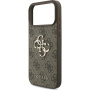 Guess 4G Metal Logo kryt pre iPhone 17 Pro Max - hnedý
