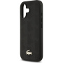 Lacoste Nomogramme Gold Logo kryt s MagSafe pre iPhone 17 - čierny