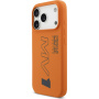 Oracle Red Bull Racing MV1 silikónový kryt s MagSafe pre iPhone 17 Pro - oranžový