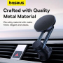Baseus MagPro magnetický držiak do auta do ventilačnej mriežky pre iPhone - čierny