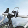 Baseus PrimeTrip magnetický držiak na bicykel a motorku na riadidlá pre iPhone - tmavosivý