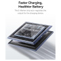 Baseus Tungsten Gold magnetický nabíjací a dátový kábel - USB-C na Lightning - 1 m - čierny