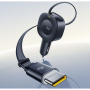Baseus PrimeTrip VR2 sada autonabíjačky s portom USB-C a výsuvného kábla USB-C - 60W - 0,8 m - čierna