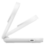 BELKIN Ultra Charge Qi2 2v1 skladací magnetický bezdrôtový stojanček pre iPhone / AirPods - 25W - biely
