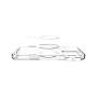 Spigen Ultra Hybrid transparentný kryt s modrým MagSafe pre iPhone 17 Pro Max - číry