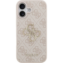 Guess 4G Metal Logo kryt pre iPhone 17 - ružový