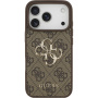 Guess 4G Metal Logo kryt pre iPhone 17 Pro - hnedý
