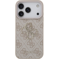 Guess 4G Metal Logo kryt pre iPhone 17 Pro - ružový