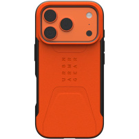 UAG Civilian odolný kryt s MagSafe pre iPhone 17 Pro - oranžový