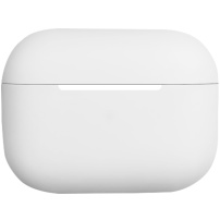 Silikónový ochranný obal pre AirPods Pro 2 (2022) s konektorom Lightning - biely