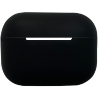 Silikónový ochranný obal pre AirPods Pro 2 (2022) s konektorom Lightning - čierny