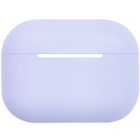 Silikónový ochranný obal pre AirPods Pro 2 (2022) s konektorom Lightning - fialový