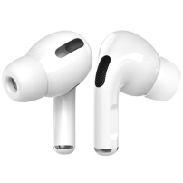 AhaStyle náhradné silikónové zátky pre AirPods Pro 1 / 2 - S/M/L - biele