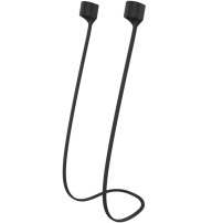 Silikónový držiak proti strate pre AirPods Pro 2 (2022) - čierny