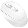 Ergonomická Bluetooth bezdrôtová myš - biela