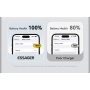 ESSAGER ES-CD53 rýchlonabíjací adaptér s portom USB-C - 20W - čierny